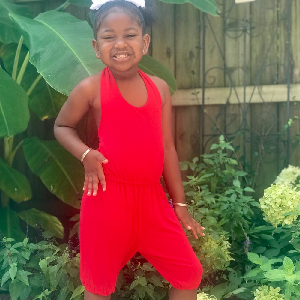 Girls Romper